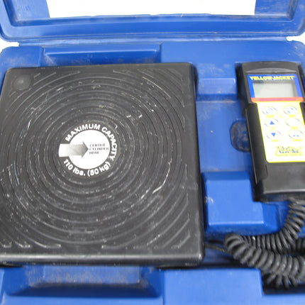 Yellow Jacket 68802 HVAC Refrigerant Electronic Charging Scale 110 Lb