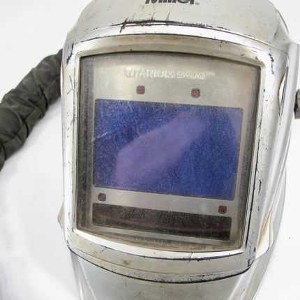 Miller PAPR 264877 Respirator Welding System with Titanium 9400i Helmet and 2 Batteries