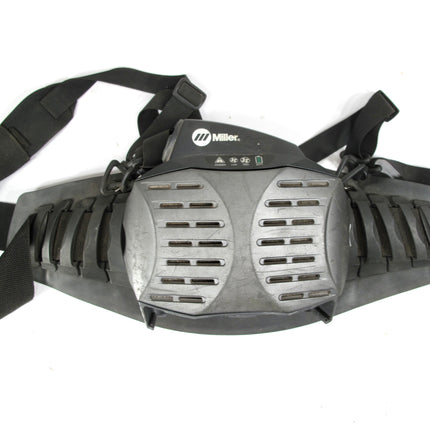 Miller PAPR 264877 Respirator Welding System with Titanium 9400i Helmet and 2 Batteries