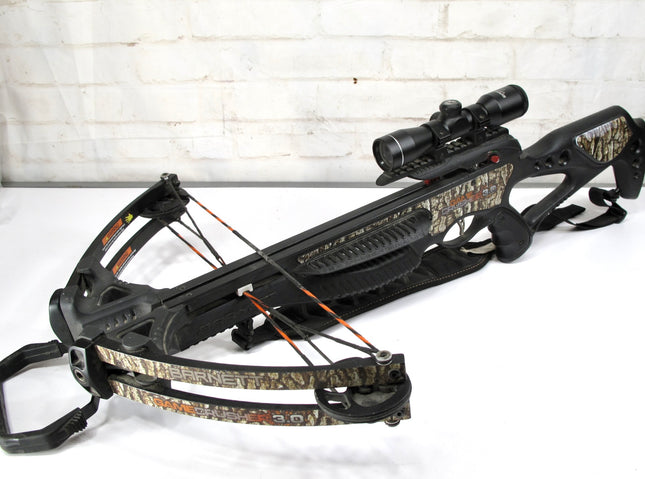 Barnett Game Crusher 3.0 Compound Crossbow 165 lb Draw 4x32 Scope