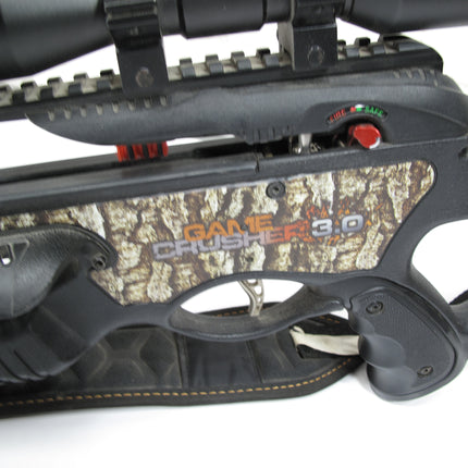 Barnett Game Crusher 3.0 Compound Crossbow 165 lb Draw 4x32 Scope