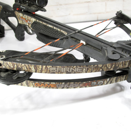 Barnett Game Crusher 3.0 Compound Crossbow 165 lb Draw 4x32 Scope