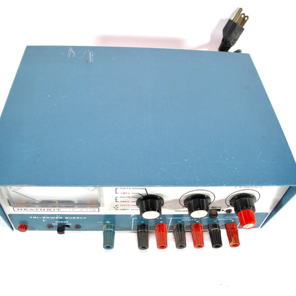 Heathkit IP-2710 Tri Power Supply DC 0-20V .5A Multi Variable Output