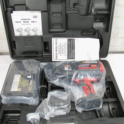 MAX Re-Bar Tier RB518 Cordless Rebar Tying Tool 14.4V Lithium KitMAX Re-Bar Tier RB518 Cordless Rebar Tying Tool 14.4V Lithium Kit