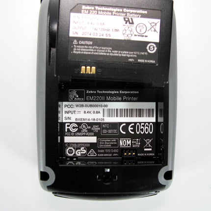 Zebra EM 220ii  USB WiFi Direct Thermal Mobile Printer