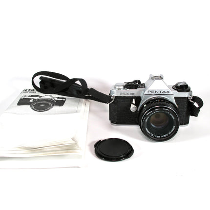 Pentax ME SLR 35mm Film Camera w/ SMC Pentax-M 50mm Prime Lens