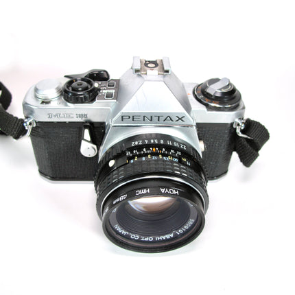 Pentax ME SLR 35mm Film Camera w/ SMC Pentax-M 50mm Prime Lens