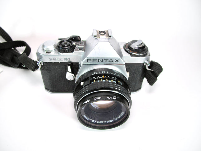 Pentax ME SLR 35mm Film Camera w/ SMC Pentax-M 50mm Prime Lens