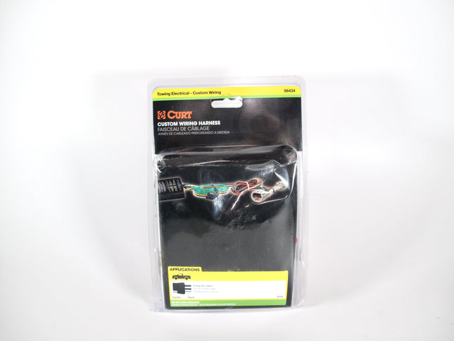 Curt Custom Wiring Harness 56434 4 Way Flat Output Toyota RAV 4 Outlander