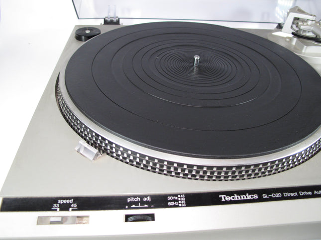 Technics SL-D20 Direct Drive Automatic Stereo Turntable Record Player w/ Cover
