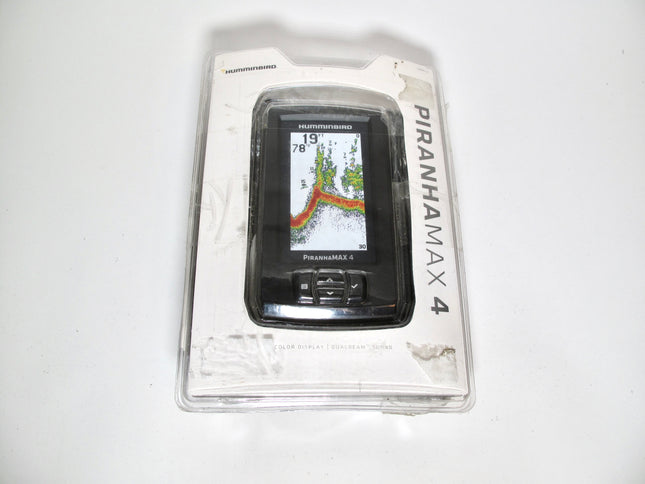 Humminbird PiranhaMAX 4 4.3in Color Fishfinder DualBeam w/ Transducer
