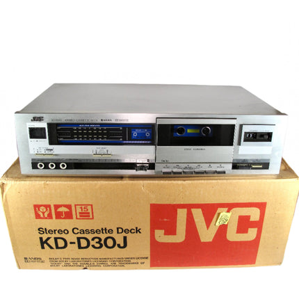 JVC KD-D30J Single Stereo Cassette Tape Deck Recorder