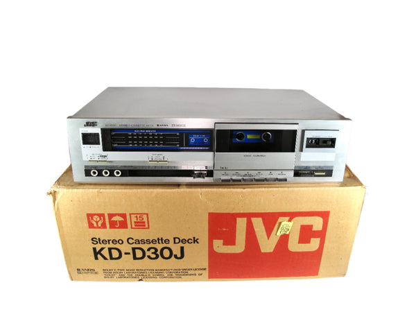JVC KD-D30J Single Stereo Cassette Tape Deck Recorder