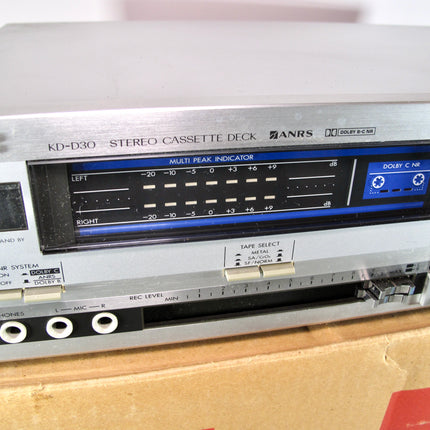 JVC KD-D30J Single Stereo Cassette Tape Deck Recorder
