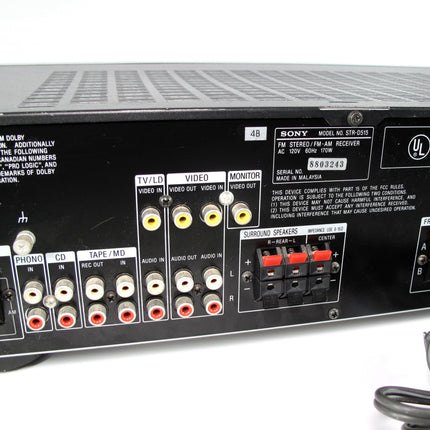 Sony STR-D515 Receiver Audio/Video Control Center FM/AM with Phono Input