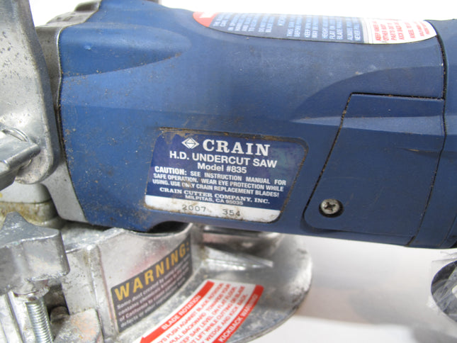 Crain No. 835 Heavy-Duty Undercut Jamb Saw with Blade
