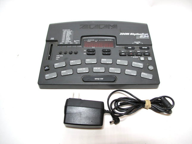 Zoom 234 the RhythmTrak 234 Drum Machine 124 Kit Rhythm Sequencer