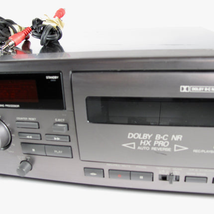 JVC TD-W209 Auto Reverse Double Cassette Deck Dolby B-C NR HX PRO