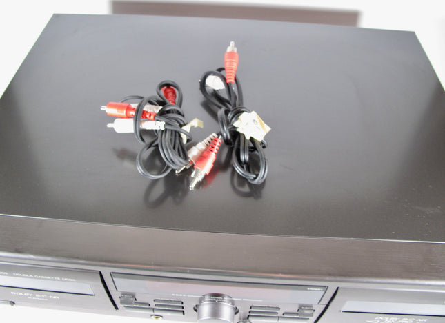 JVC TD-W209 Auto Reverse Double Cassette Deck Dolby B-C NR HX PRO