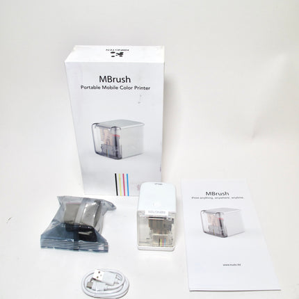Kongten M Brush Mini Home Desktop Printing Brush Color Inkjet Printer