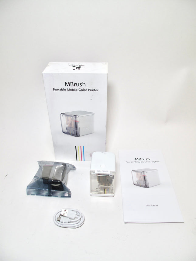Kongten M Brush Mini Home Desktop Printing Brush Color Inkjet Printer
