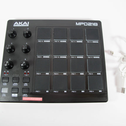 Akai MPD218 MIDI Pad Production & Performance Controller w/ 16 MPC Pads