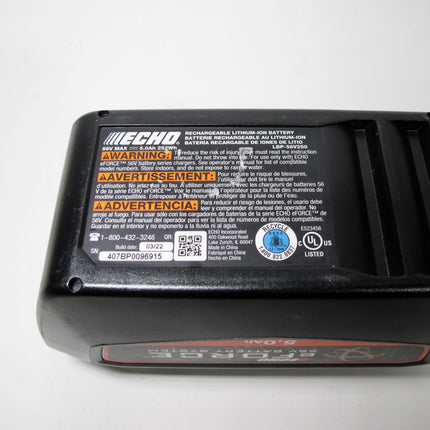 Echo eFORCE 56V High-Capacity 5.0Ah Lithium-Ion Battery - LBP-56V250