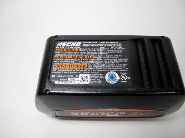 Echo eFORCE 56V High-Capacity 5.0Ah Lithium-Ion Battery - LBP-56V250
