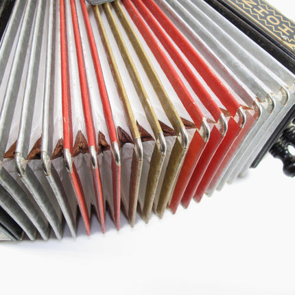 Hohner Pokerwork HA-114 Diatonic Button Accordion 2-Bass Spoon 10-Treble C Key