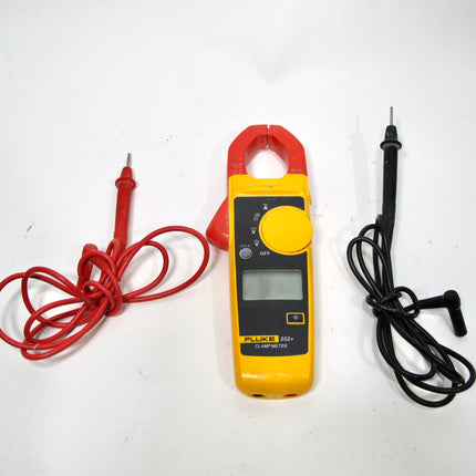 Fluke 302+ AC400A Digital Clamp Meter Tester AC / DC Volt Amp Multimeter