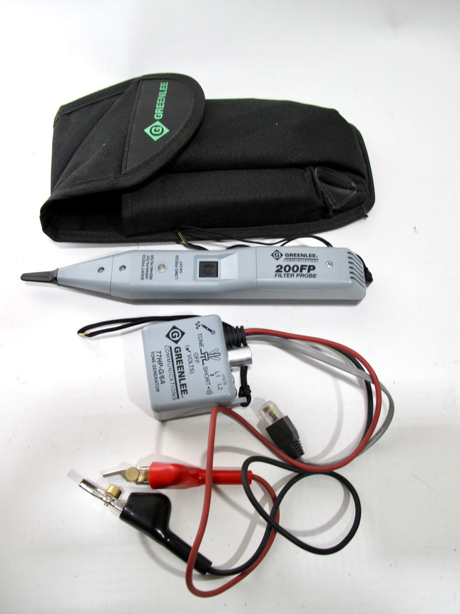 Greenlee Tempo 200FP Tone Probe and 77HP-G/6A Tone Generator
