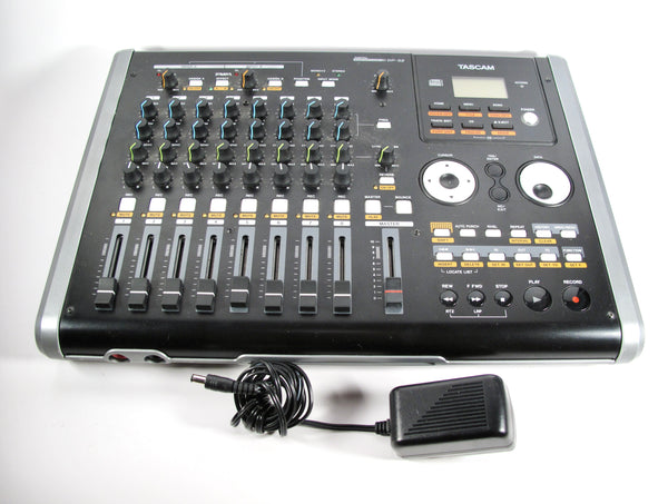 Tascam DP-02 Digital Portastudio 8 Track Recorder CDR & HDD Drive