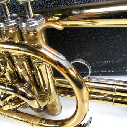 King 602 Bb Student Model Cornet and 7C Mouthpiece USA