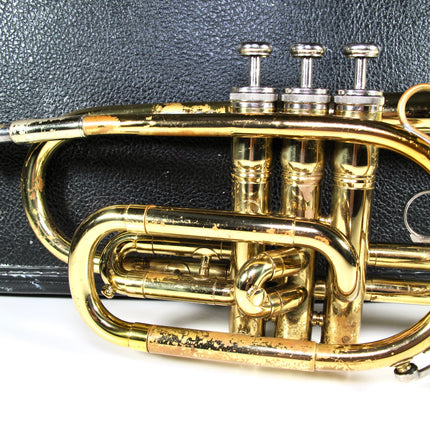 King 602 Bb Student Model Cornet and 7C Mouthpiece USA