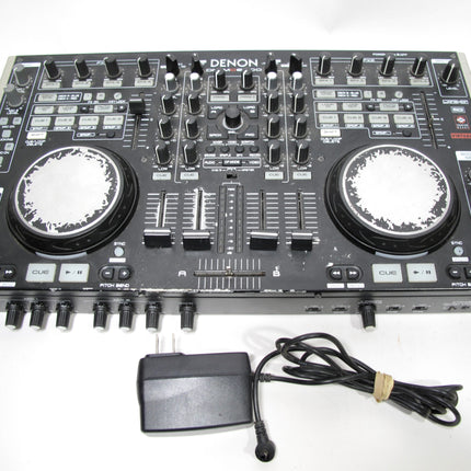 Denon DN-MC6000 4-Channel 2-Deck DJ Controller Built-In Mixer USB XLR RCA