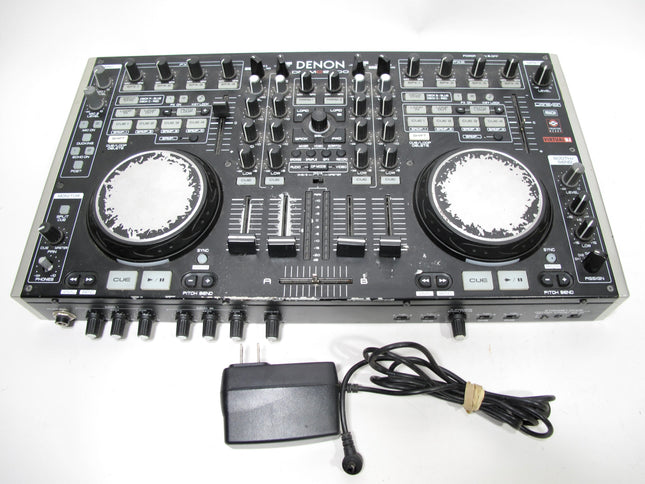 Denon DN-MC6000 4-Channel 2-Deck DJ Controller Built-In Mixer USB XLR RCA