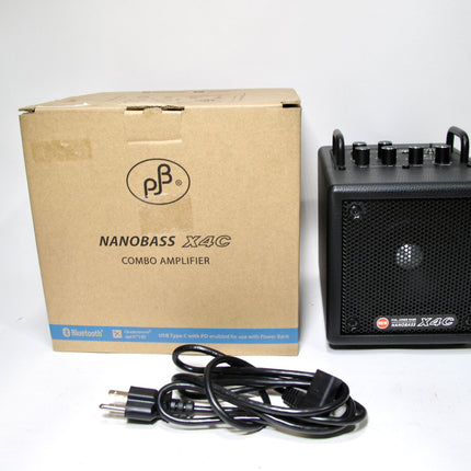 Phil Jones Nanobass X4C 35W 1x4" Bass & Multi-Instrument Combo Amp Black