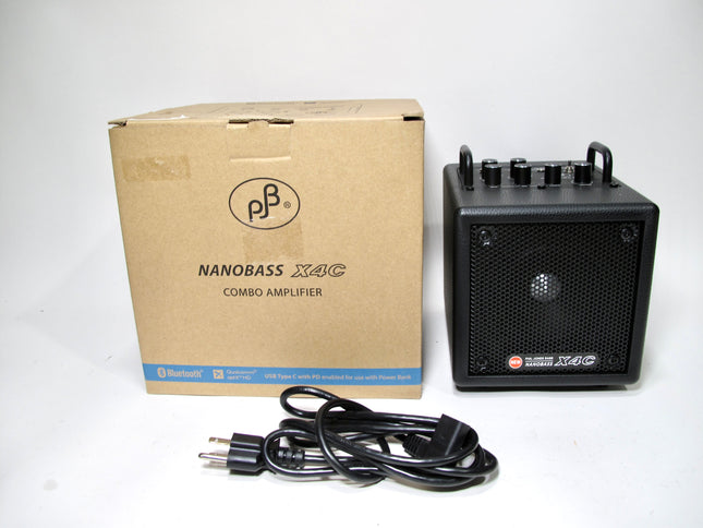 Phil Jones Nanobass X4C 35W 1x4" Bass & Multi-Instrument Combo Amp Black
