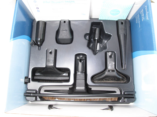Rainbow SRX Vacuum Cleaner Attachments with Tray & Aerobag