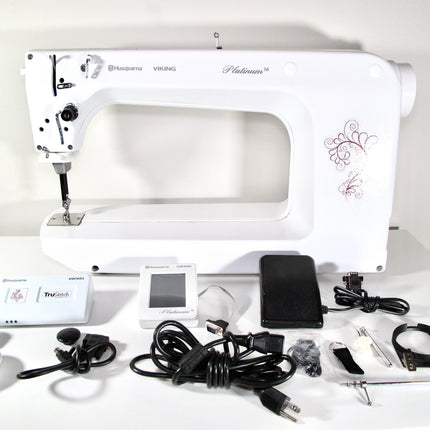 Viking Husqvarna Platinum 16 Longarm Touch Screen Quilting Machine