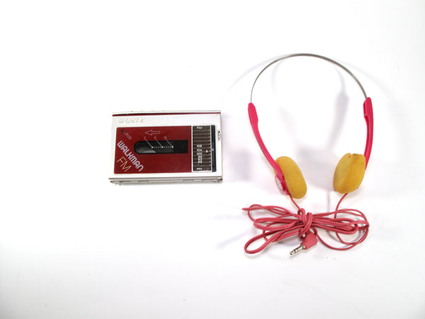 Sony WM-F10 AM/FM Stereo Cassette Walkman Portable Tape Player