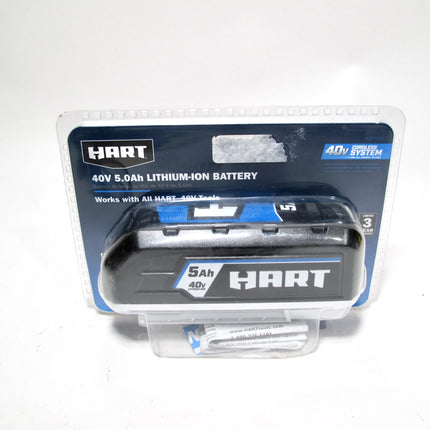 Hart HLBP031A 40V 5.0Ah Lithium-Ion Battery for Hart 40V Cordless Tools