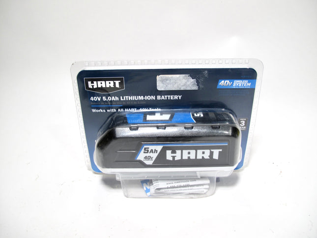 Hart HLBP031A 40V 5.0Ah Lithium-Ion Battery for Hart 40V Cordless Tools
