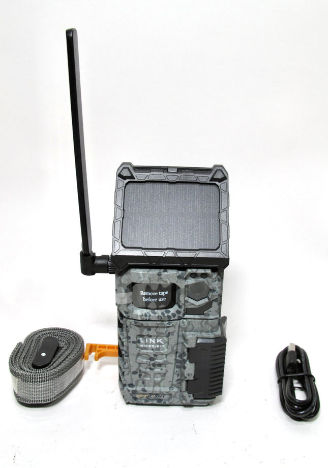 SPYPOINT LINK-MICRO-S-LTE Trail Camera Rechargeable Battery SD Game Camera