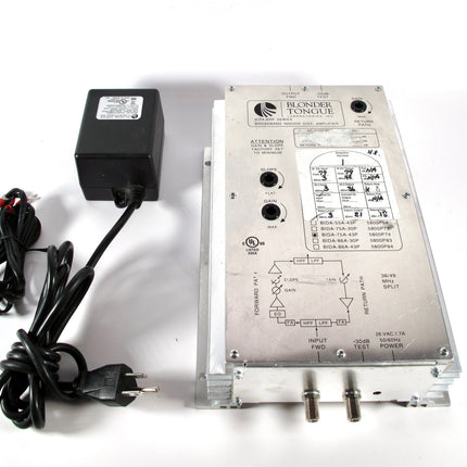 Blonder Tongue BIDA 75A-43 Two-Way Broadband Indoor Distribution Amplifier