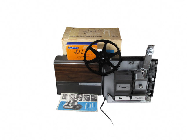 Bell & Howell 456A Super 8 & Stand 8mm w/ Original Box & Good Bulb