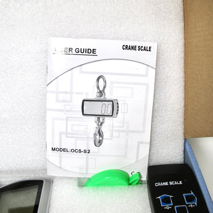 iDili OCS-S2 Digital 100-1000kg Hanging Crane Scale Industrial Scale 1.7"