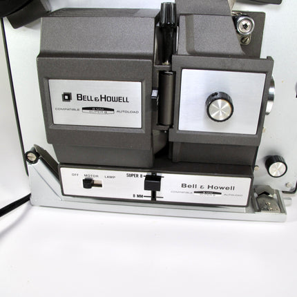 Bell & Howell 456A Super 8 & Stand 8mm w/ Original Box & Good Bulb