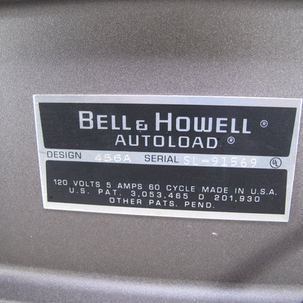 Bell & Howell 456A Super 8 & Stand 8mm w/ Original Box & Good Bulb
