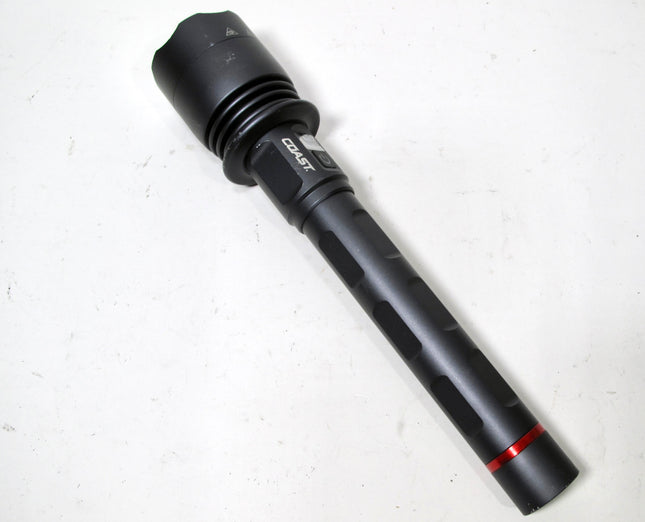 Coast TP40R 8000 Lumen Rechargeable Dual-Power LED Flashlight with POWERiQ
